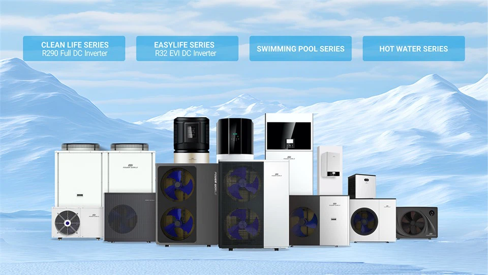 پمپ های حرارتی هوا به آب